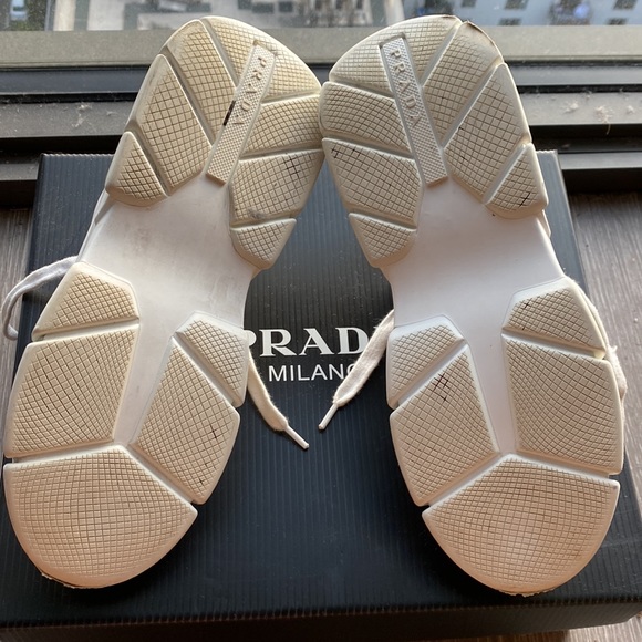 Prada Re-Nylon Sneakers 1000% Authenticated - 37 1/2 Please Read Description - Picture 8 of 16